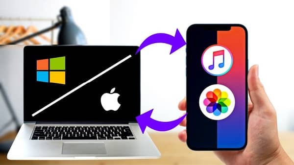 نقل صور من iPhone إلى كمبيوتر