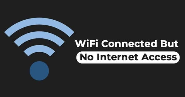 متصل ولا يوجد انترنت