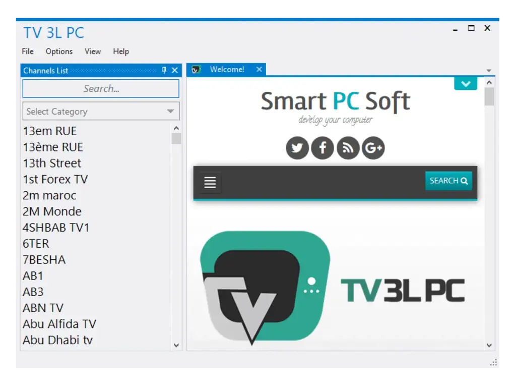 مشكلة تقطيع برنامج tv 3l pc