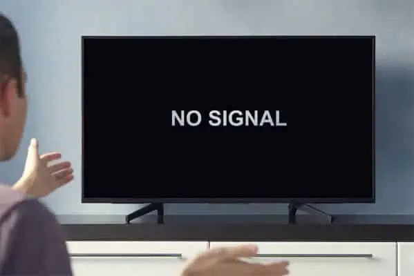 مشكلة No Signal في تلفزيون
